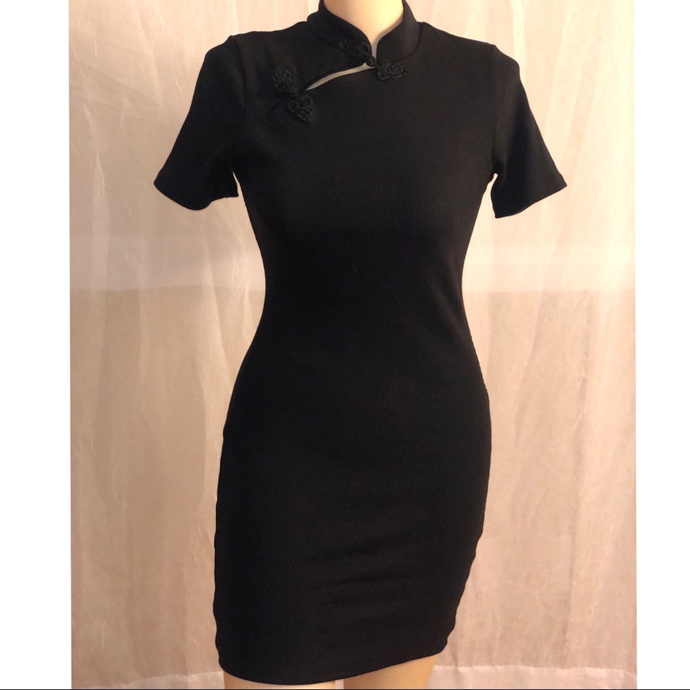 Fashion Nova bandage black dress